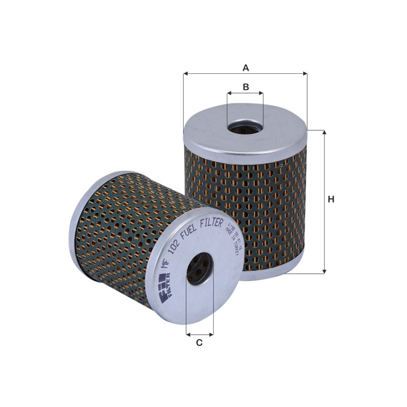 MF102 - Filtru combustibil P810x, P551167, FF144, SN158, SK3961, XN73